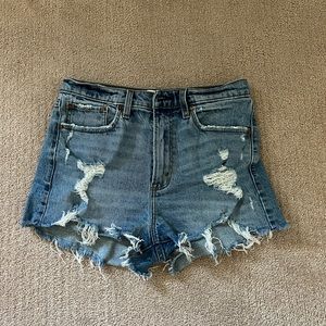 Women’s Abercrombie High Rise Mom Denim Short